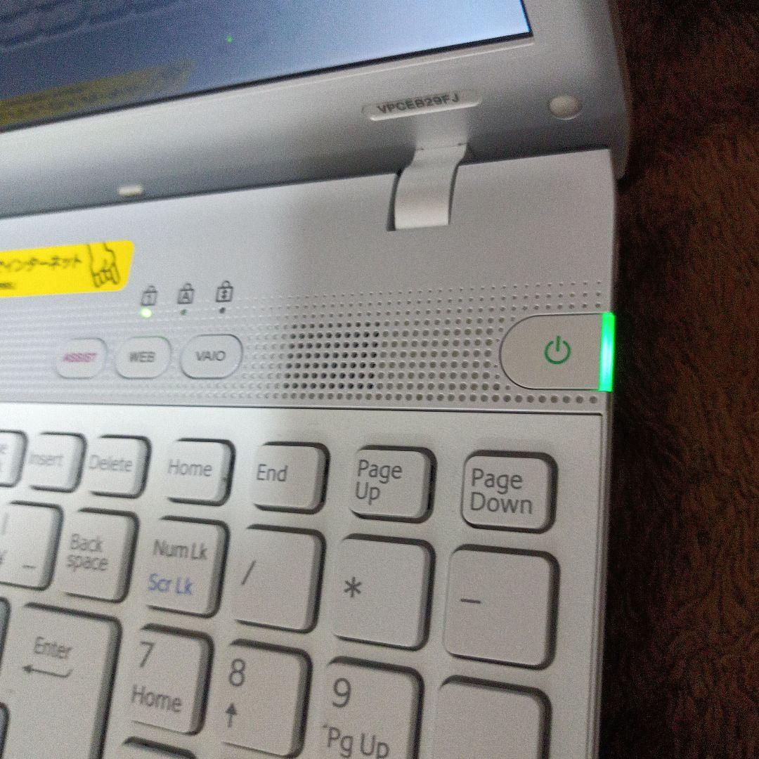 SONY VAIO VPCEB29FJ　ブルーレイ搭載