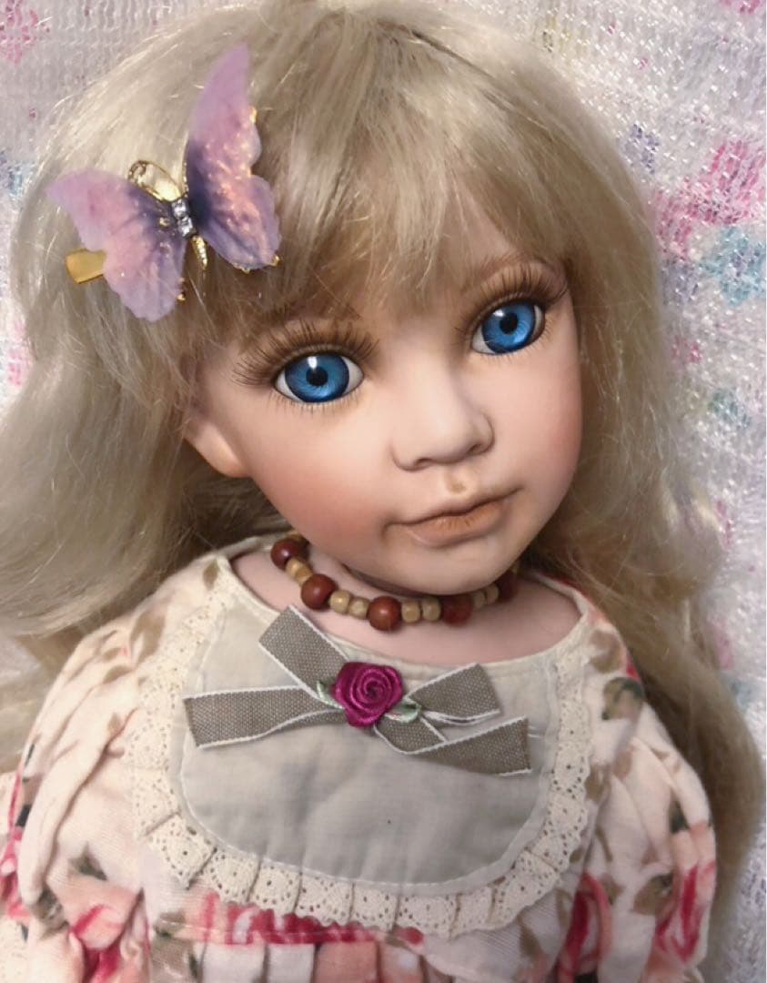 ヴィンテージ　ビスクドール　着せ替え人形　抱き人形　リボーンドール