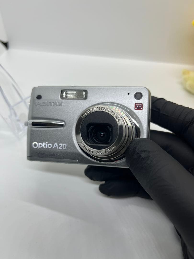 美品　PENTAX Optio A20 シルバー