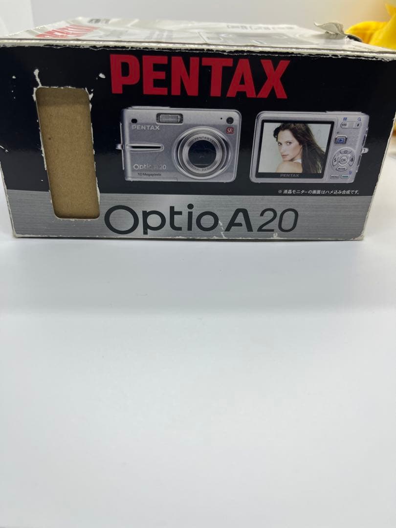 美品　PENTAX Optio A20 シルバー