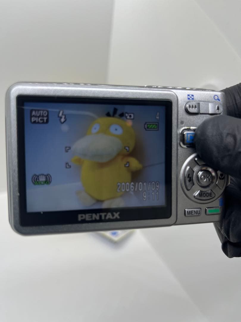 美品　PENTAX Optio A20 シルバー