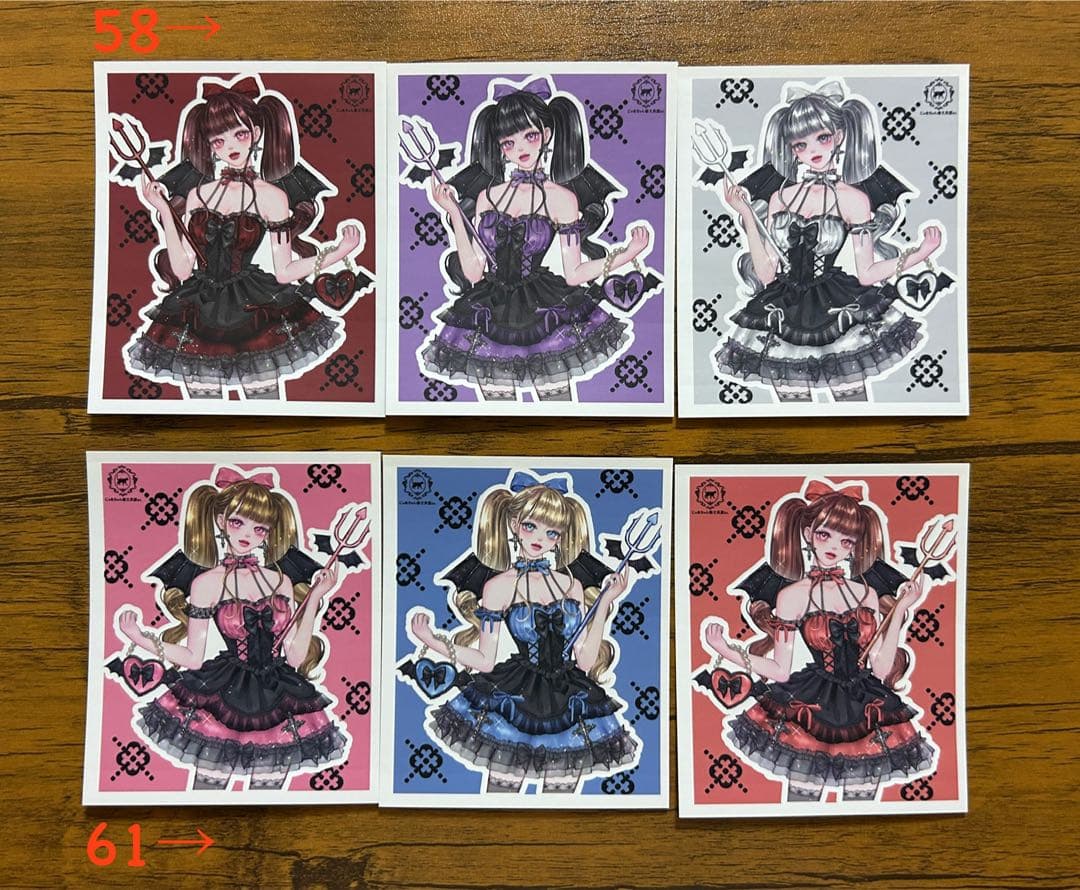 人物ステッカー　にゃあちゃんの文具屋さん　③