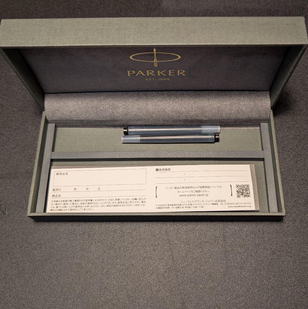 パーカー デュオフォールド ビッグレッド F 細字