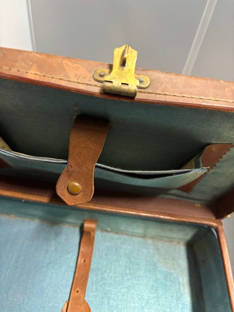 戦前 トランクケース アンティーク 希少品 鍵付き ヴィンテージ バッグ