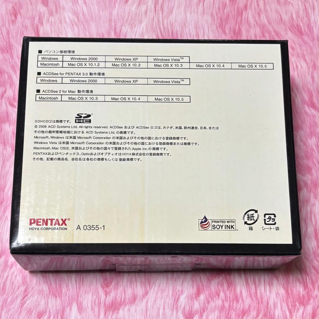 【中古・動作確認済】PENTAX Optio E80 乾電池式
