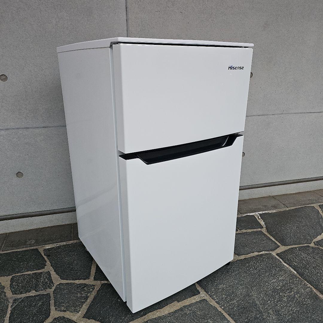 お値引き可！2019年製(東京23区のみ送料と設置無料)ハイセンス冷蔵庫