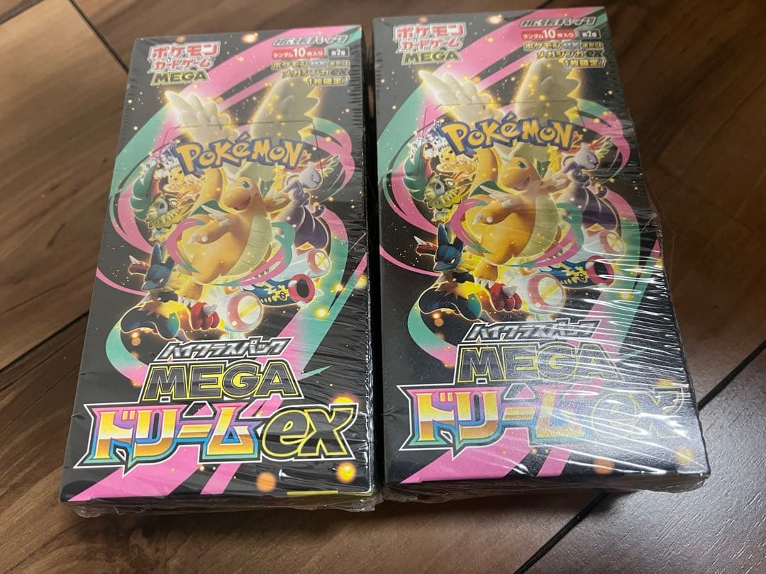 ポケモンカードゲーム MEGAドリームEX ボックスシュリンク付き