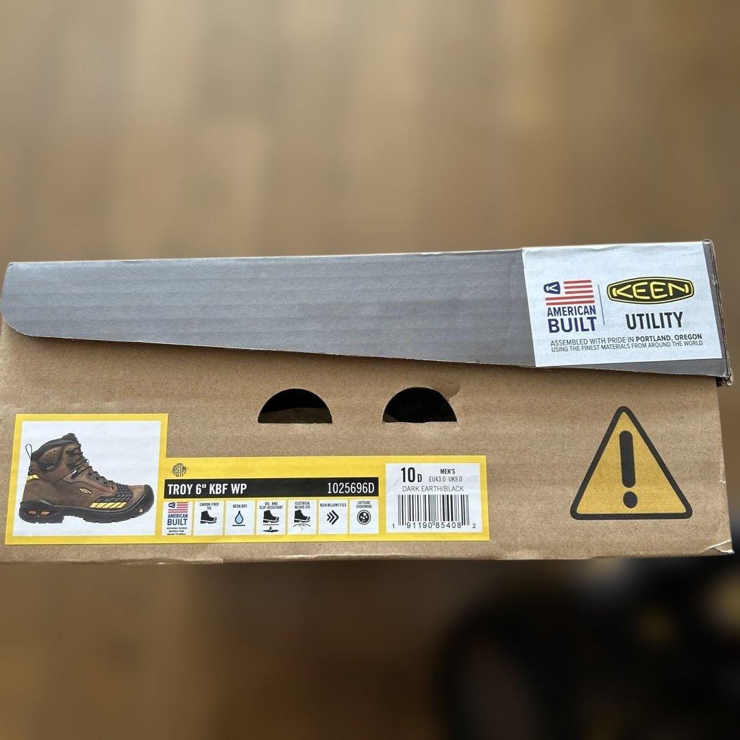 KEEN Utility ブラウン 安全靴