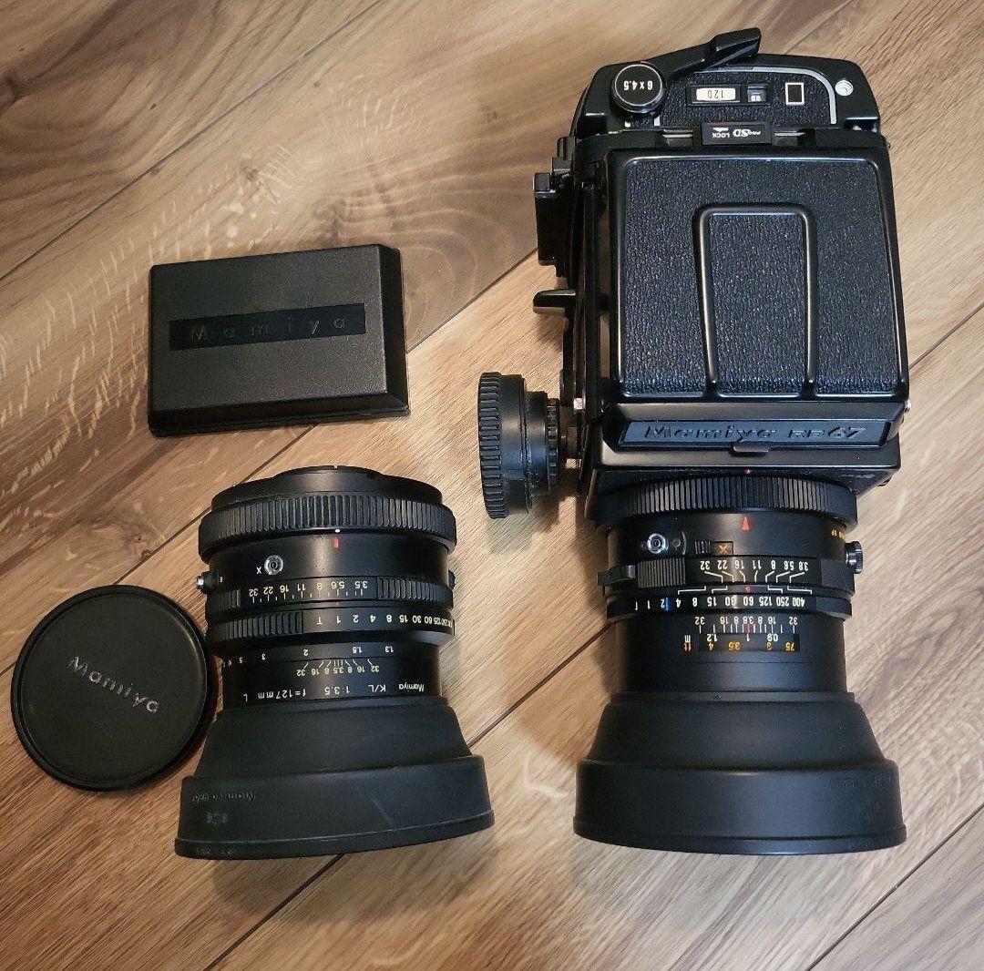 Mamiya RB67 カメラ レンズ2本セット 90mm 127mm