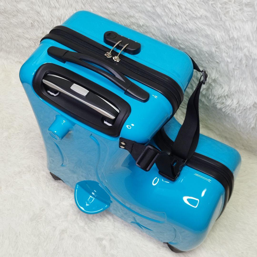 極美品✨NORICCO ノリッコ　子どもが乗れるキャリーケース　スーツケース　M