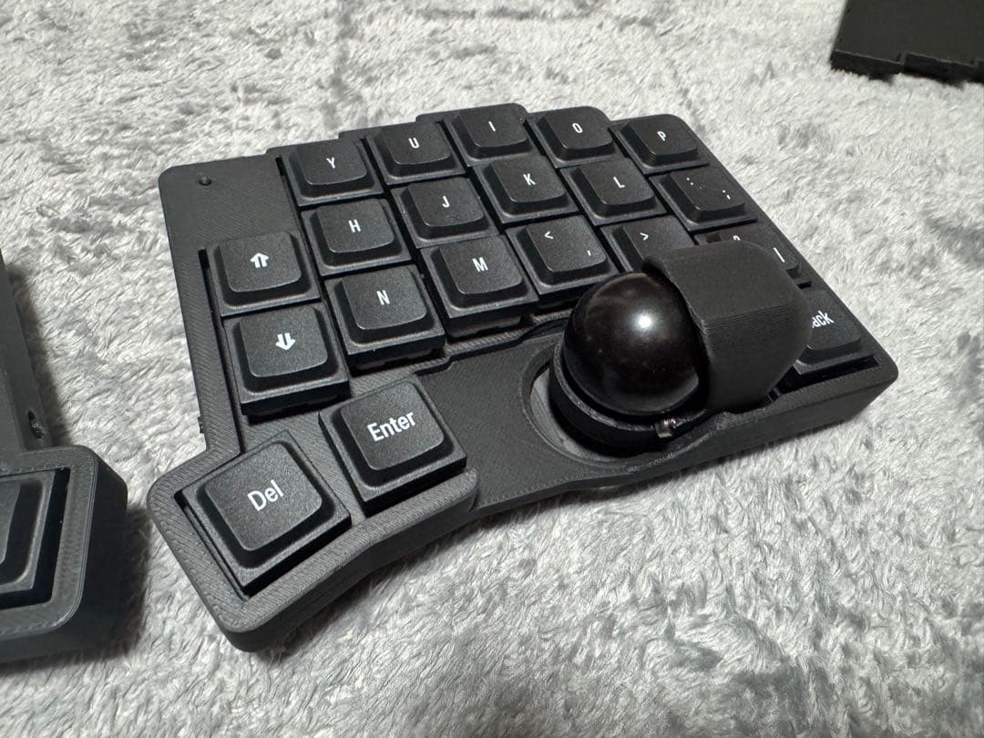 roBa-LP 無線分割 キーボード　黒