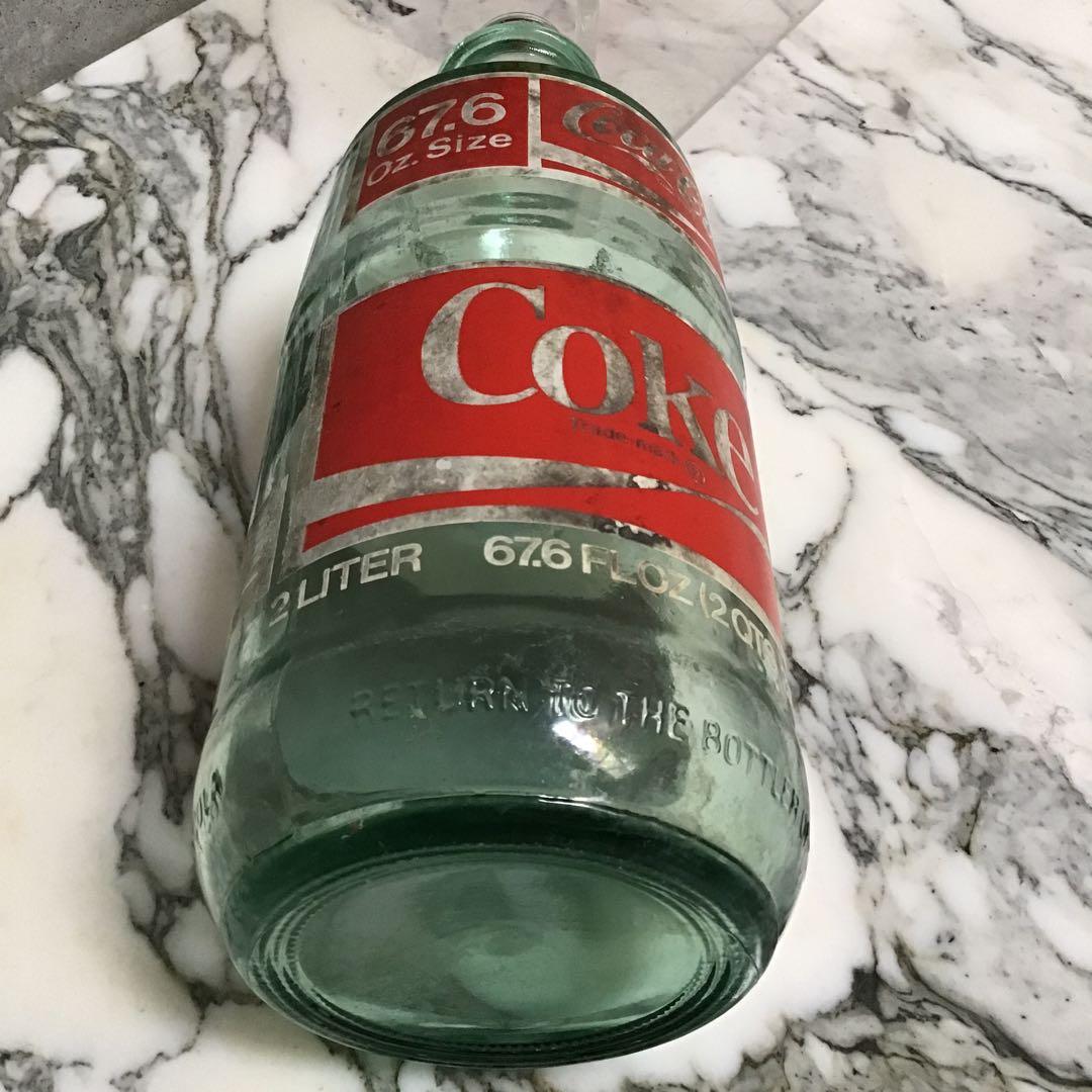 70年代 コカコーラ Coca-Cola 2リットル瓶 超レア
