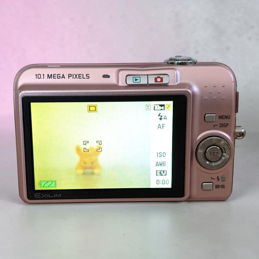 付属品多数 動作確認済 CASIO EX-Z1080 ピンク デジカメ 充電器