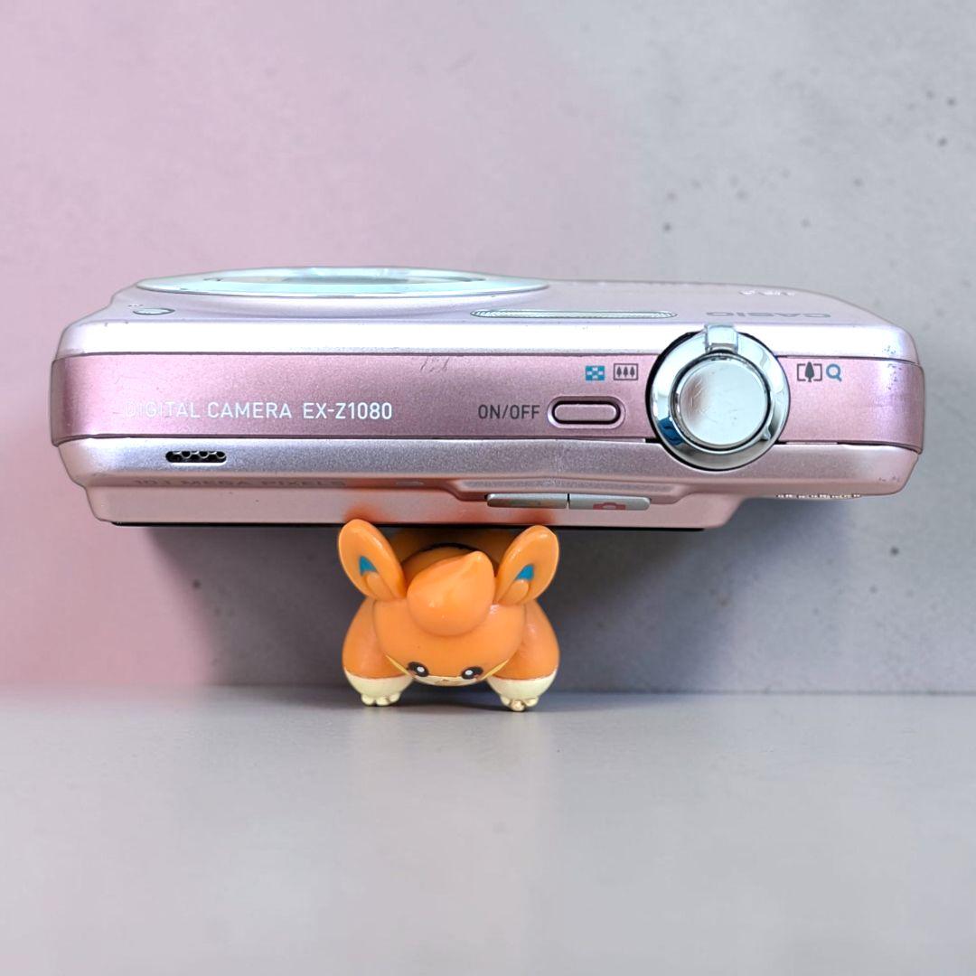 付属品多数 動作確認済 CASIO EX-Z1080 ピンク デジカメ 充電器