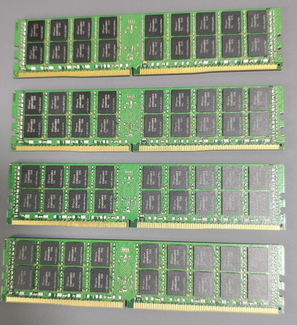 HPE サーバ用純正メモリ 64GB（16GB 4枚）ECC REG 2R×4