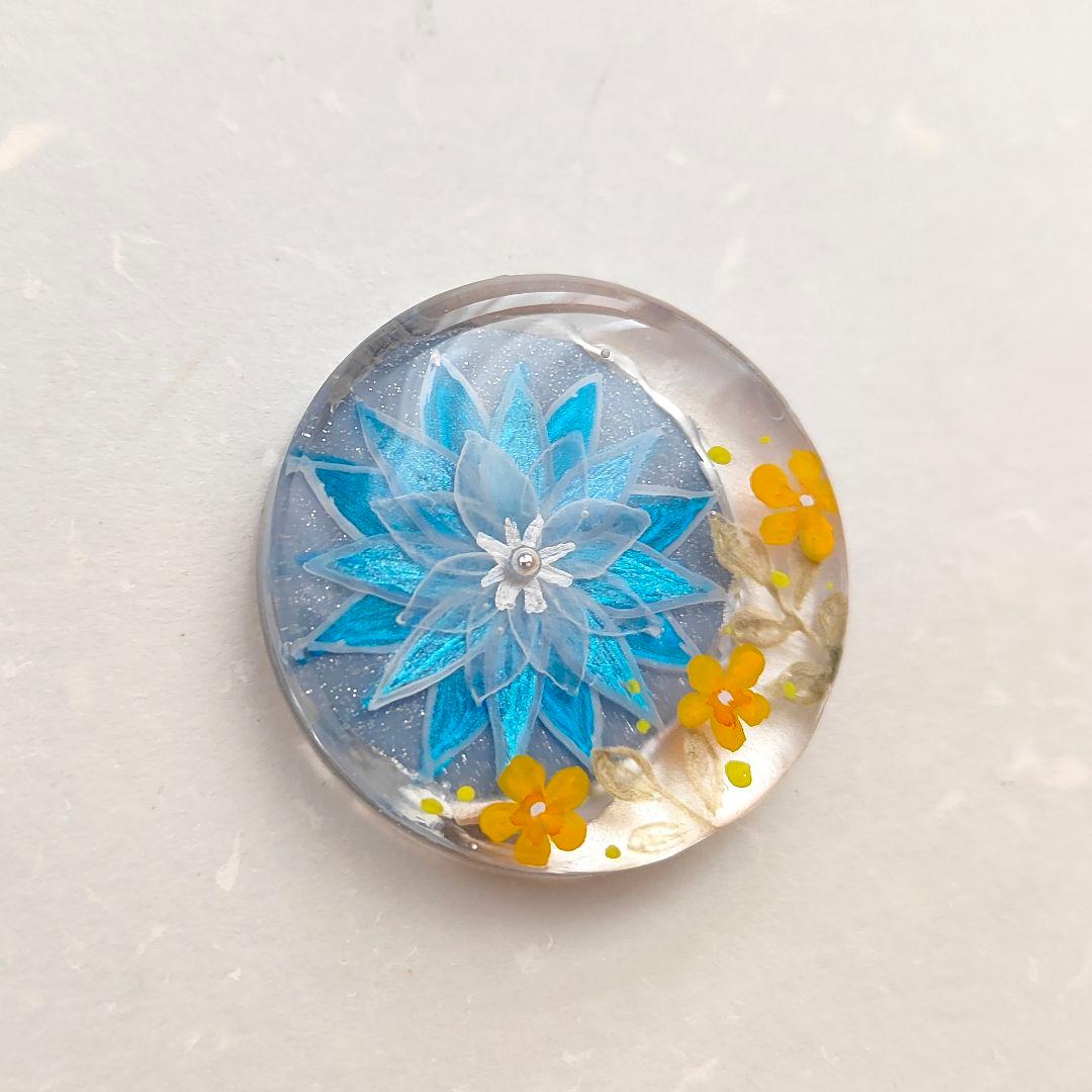 【882】ハンドメイド　レジン　ヘアゴム　ポニーフック