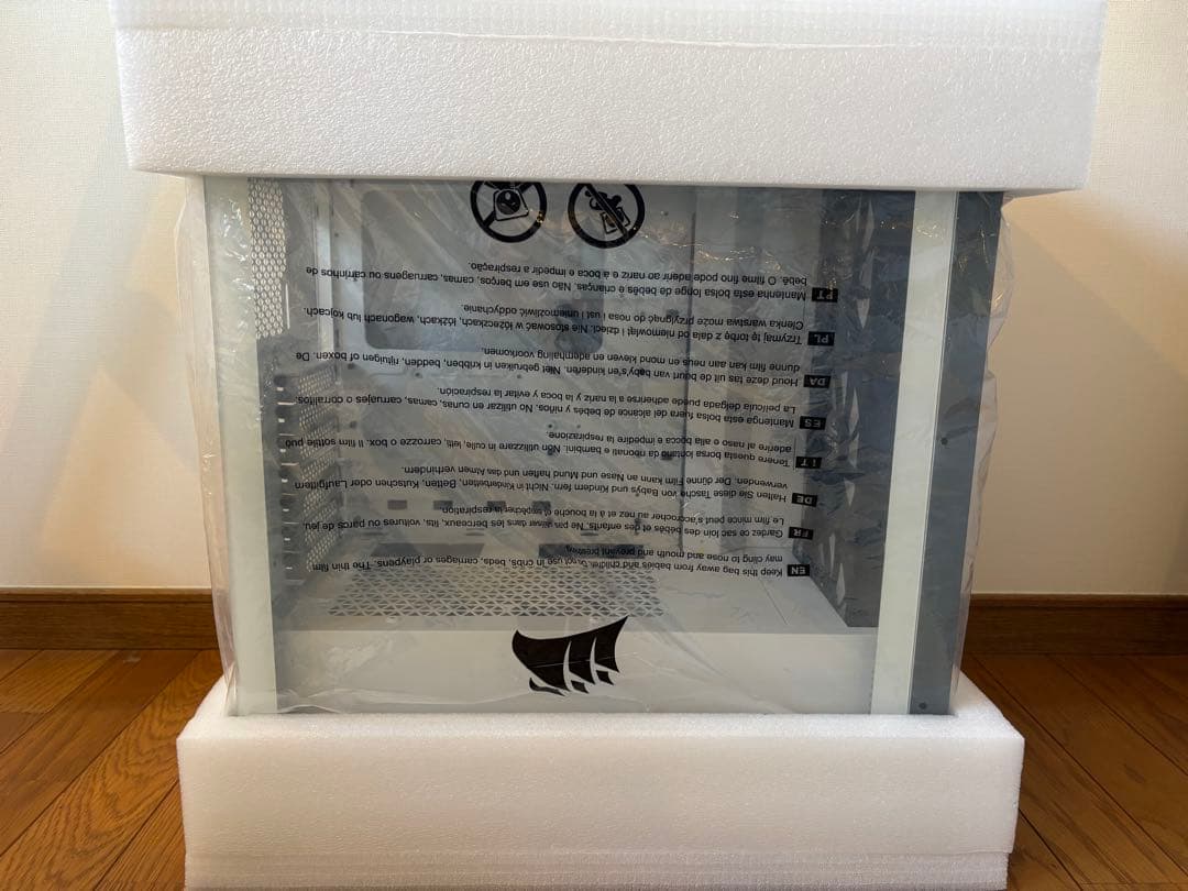 iCUE 4000X RGB ホワイト/強化ガラスPCケース ATX対応