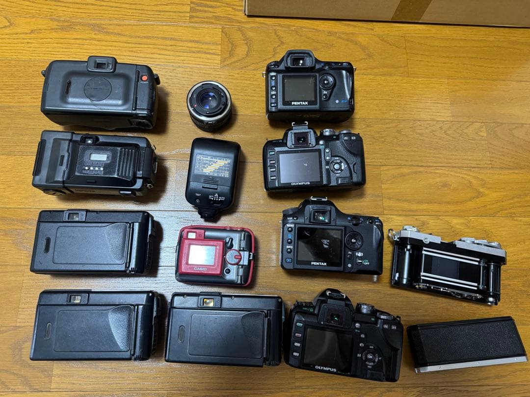 c*p様 カメラ レンズ ストロボ まとめて 13台　ジャンク品　⑥