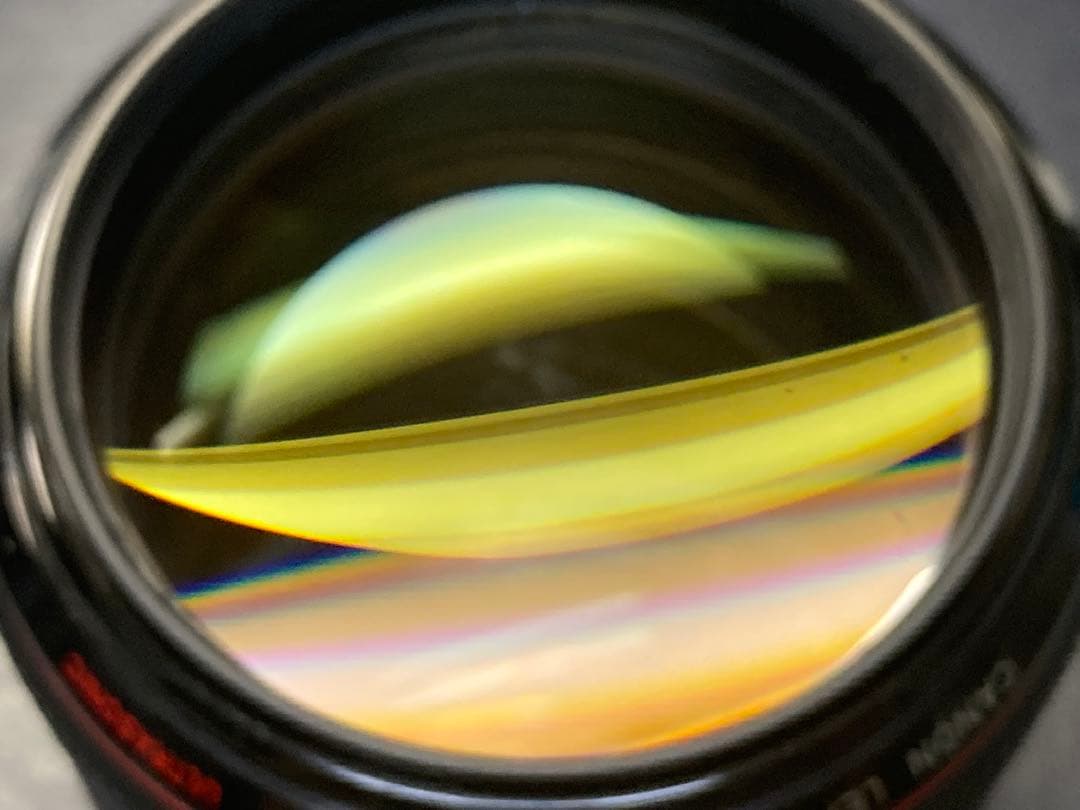 キャノン　85mm 単焦点レンズ　ES-79 ジャンク