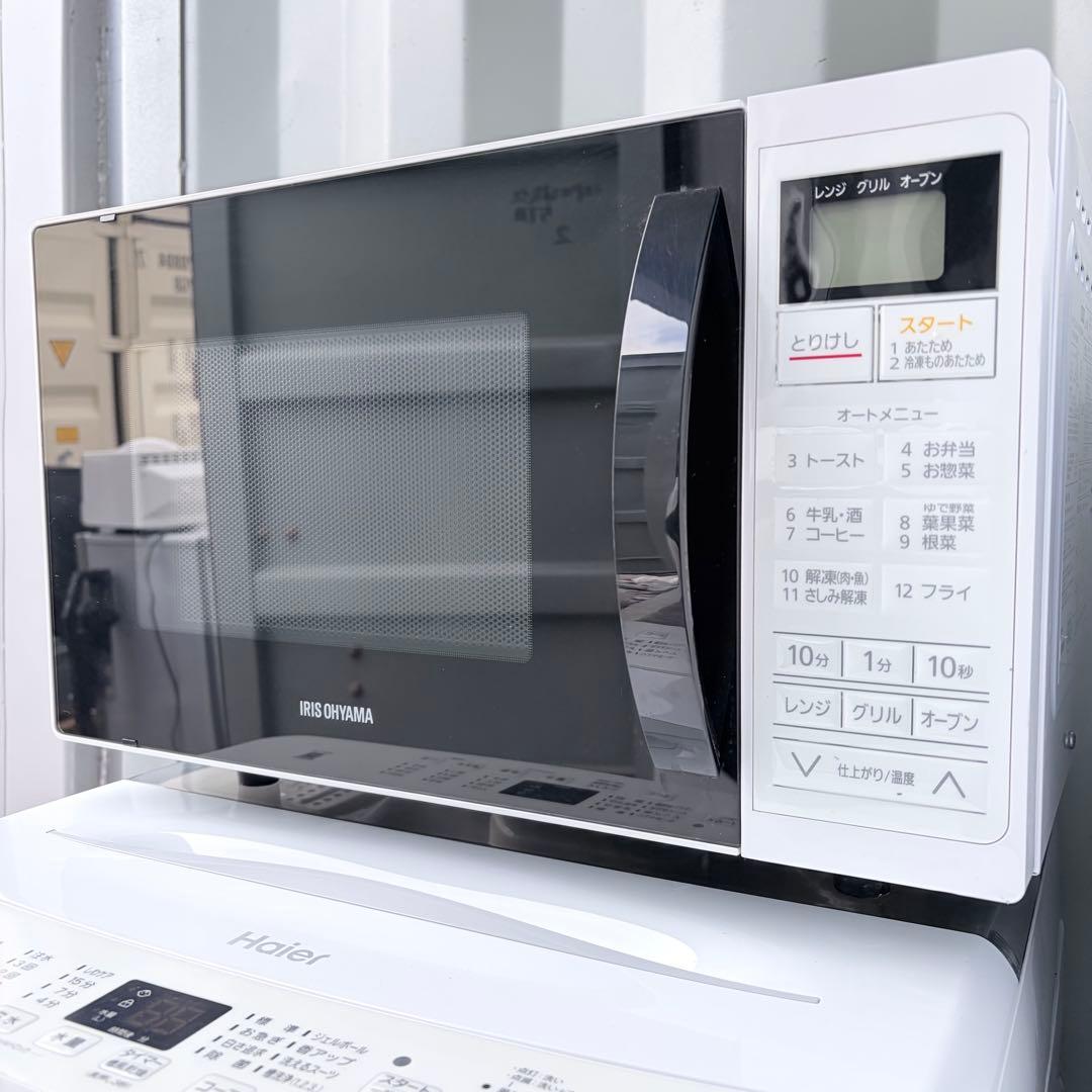 運搬取付無料！ホワイト純正メーカー洗濯機冷蔵庫＋オーブンレンジ3点セット！美品！