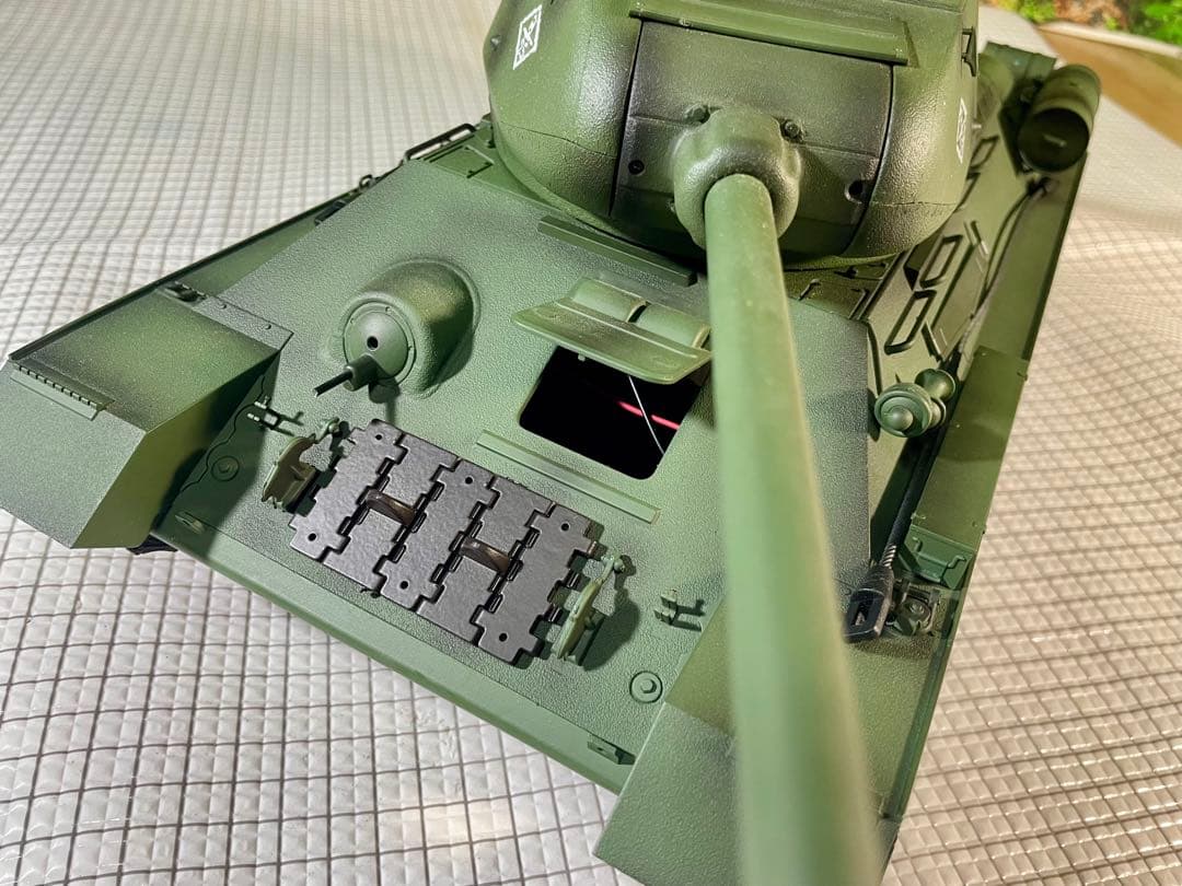 HENG LONG 1/16 T-34-85 メタル履帯&起動輪&誘導輪&ギヤ！
