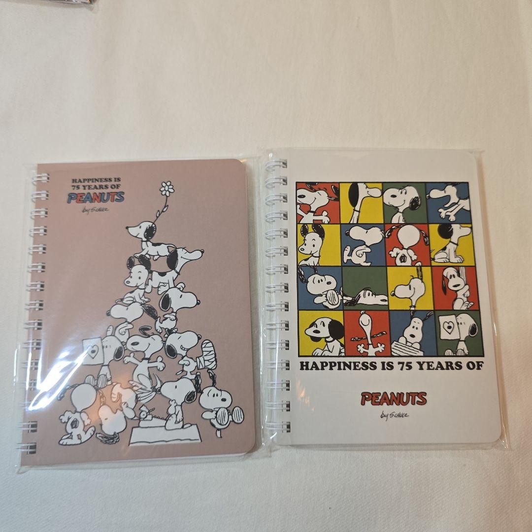 スヌーピー　75周年　文具セット　シール　レターセット　メモ　Peanuts