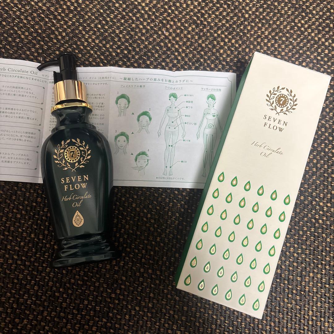 SEVEN FLOW ハーブサーキュレーターオイル 180ml 2箱セット
