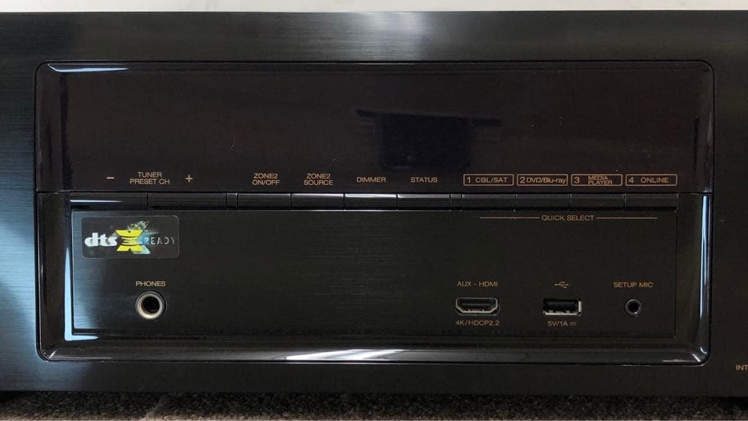 DENON AVR-X1200W AVアンプ 7.2ch Atmos 動作品