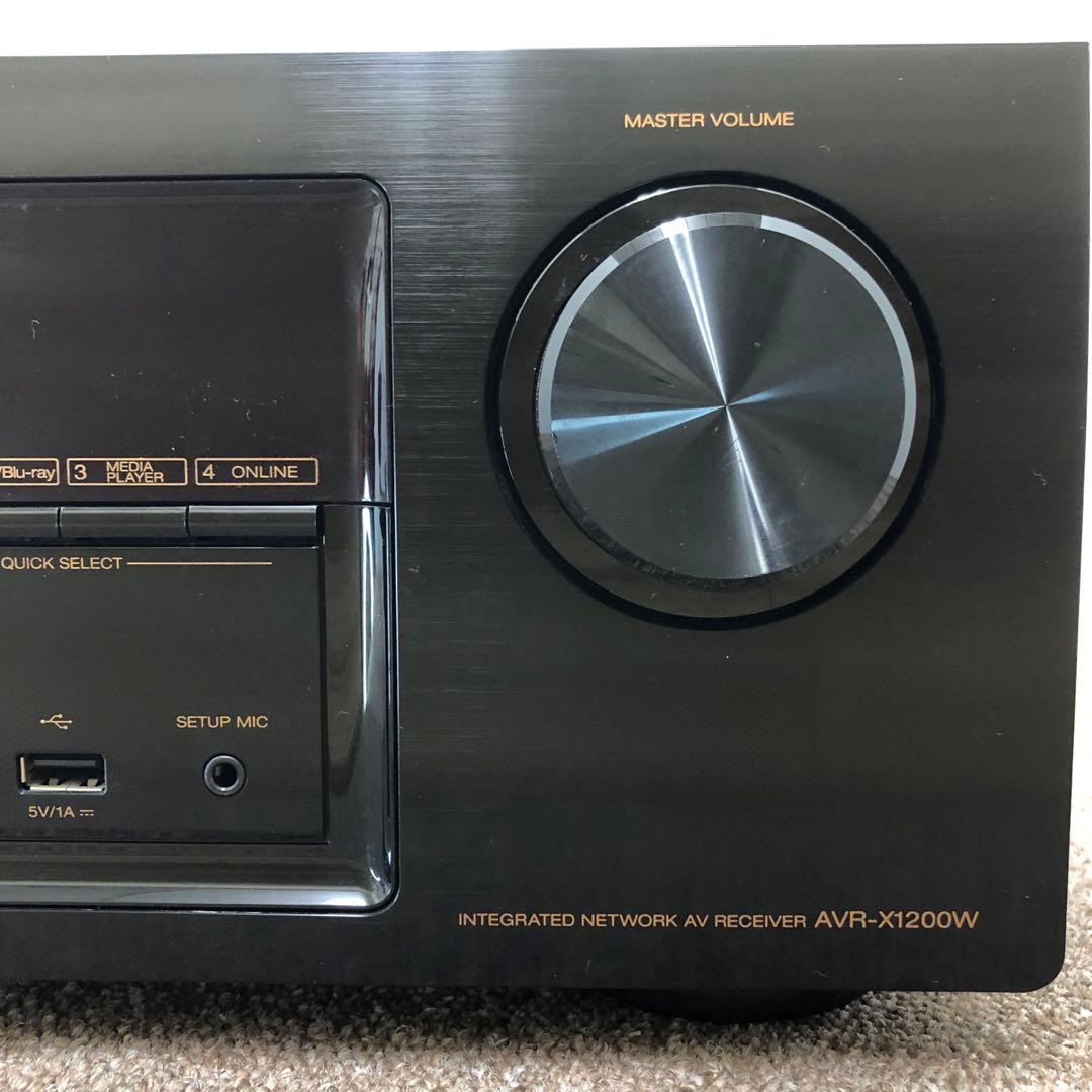 DENON AVR-X1200W AVアンプ 7.2ch Atmos 動作品
