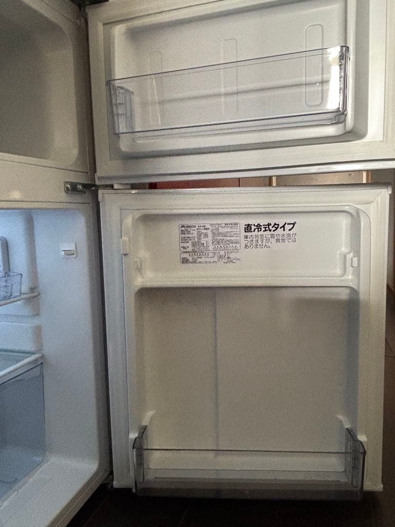 【一人暮らし】美品、90L、2ドア冷蔵庫、2024年製