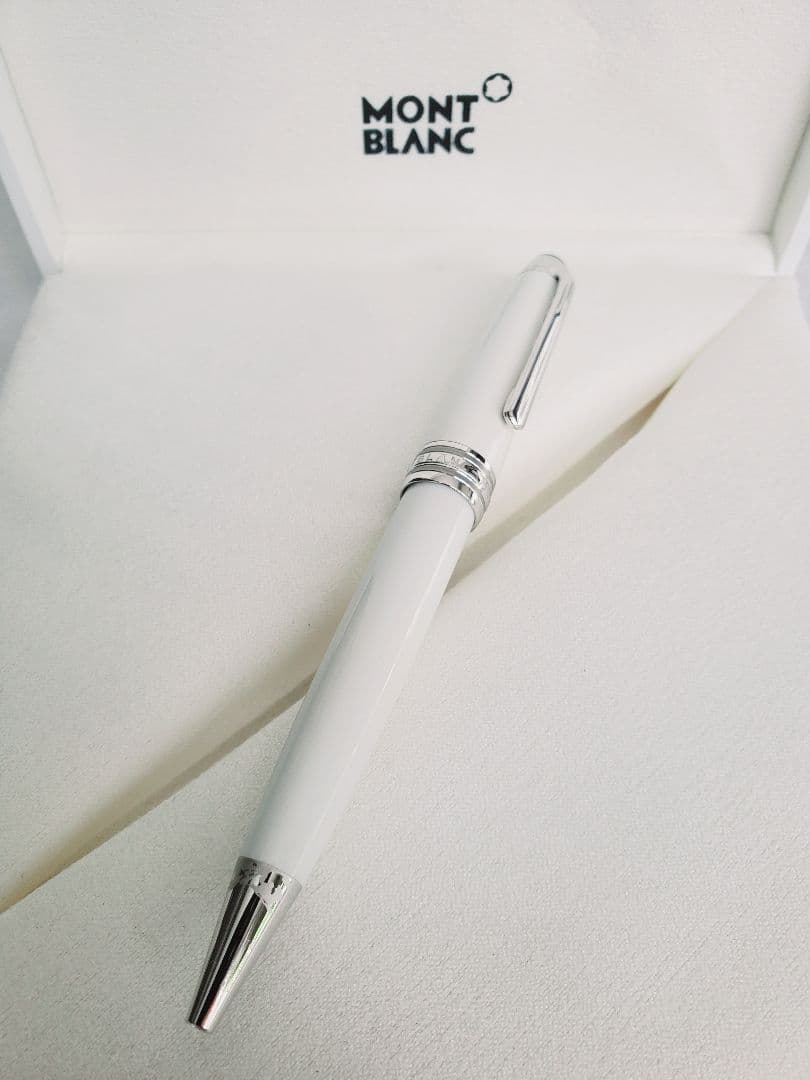 貴重 MONT BLANC ホワイト ボールペン
