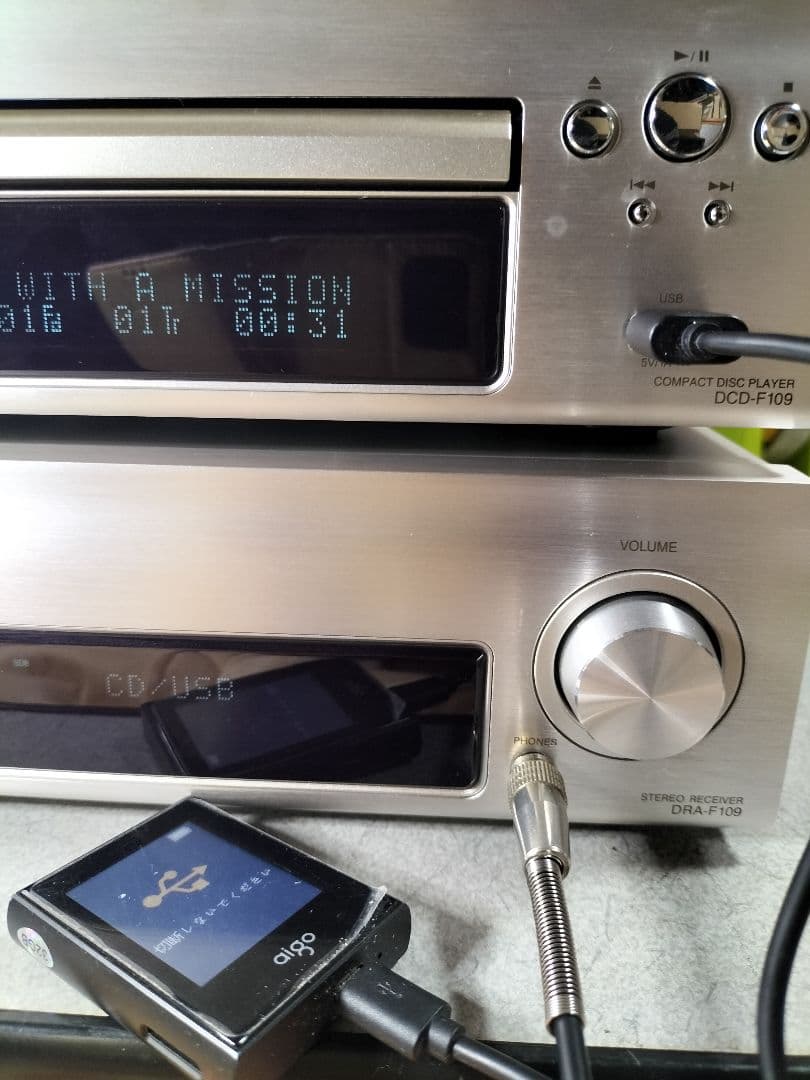 DENON DCD-F109 DRA-F109 セット 新品レンズ