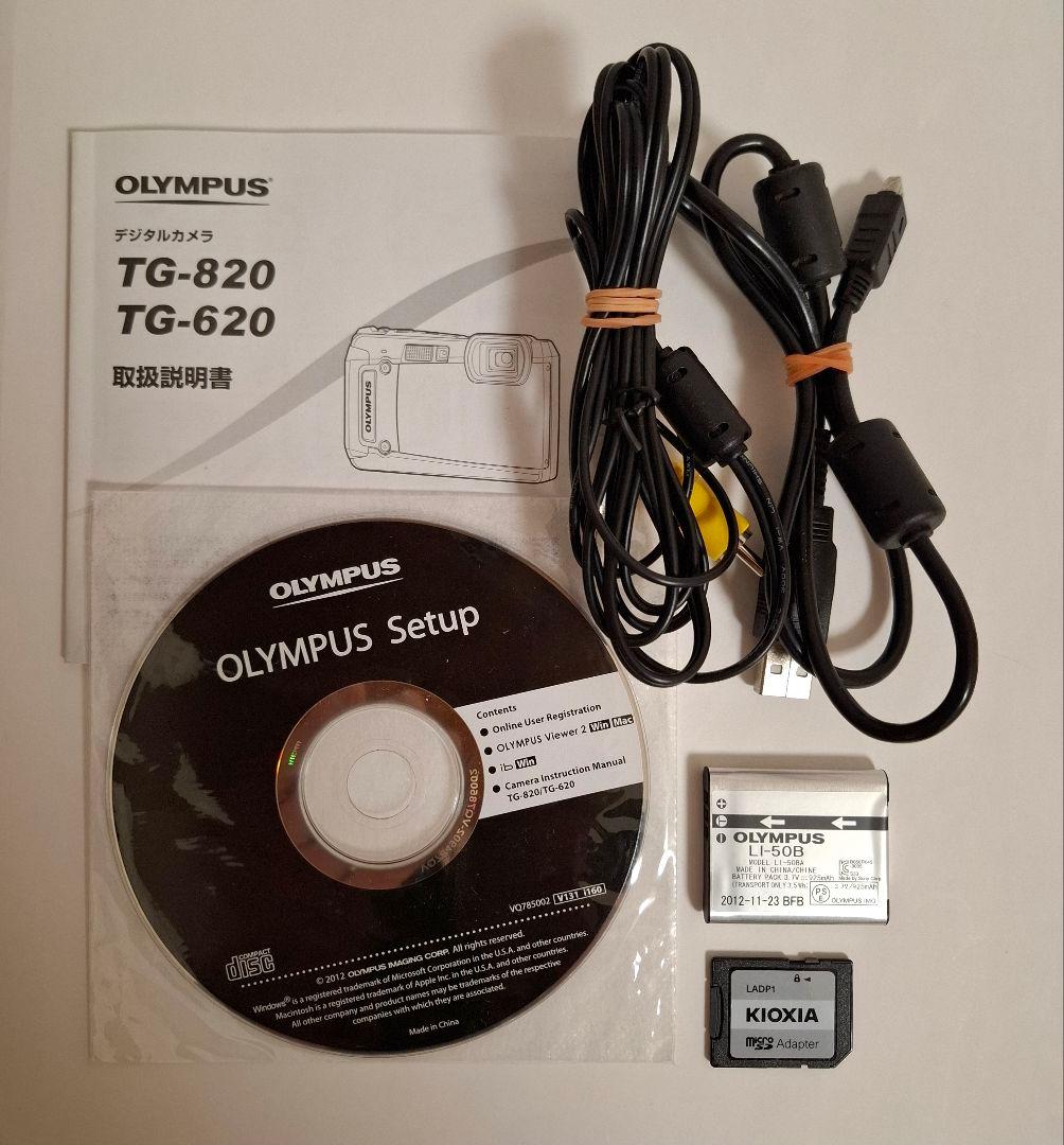 [美品] OLYMPUS Stylus Tough TG-820 コンデジ