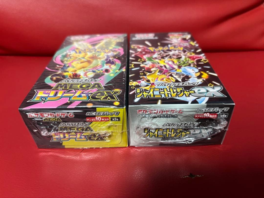 【新品未開封】シャイニートレジャーexMEGAドリームex BOXシュリンク付き