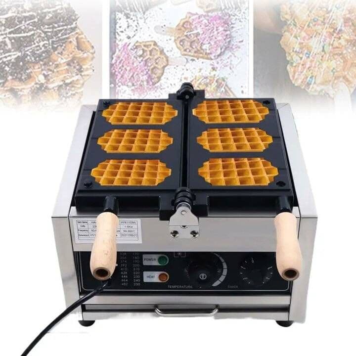 ハニカム型ワッフルメーカー 電気式
