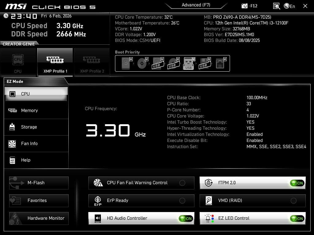 MSI PRO Z690-A DDR4 マザーボード