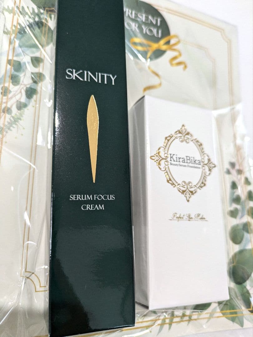 新品　スキニティ　セラムフォーカスクリーム　ビューティーセラムファンデーション