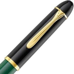 ペリカン 万年筆 限定品 スーベレーン グリーンブラック M120 F 細字