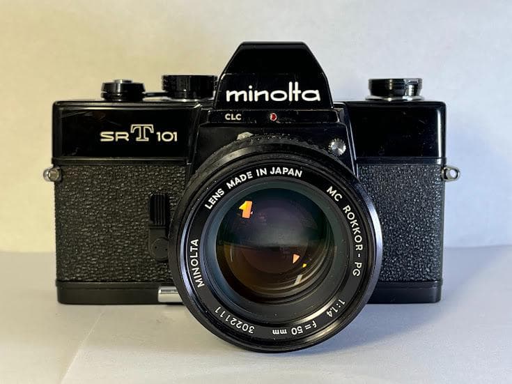 ★美品★ミノルタ MINOLTA SRT 101 ＋レンズ★動作良好★