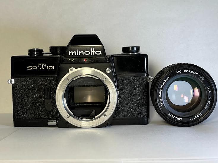 ★美品★ミノルタ MINOLTA SRT 101 ＋レンズ★動作良好★
