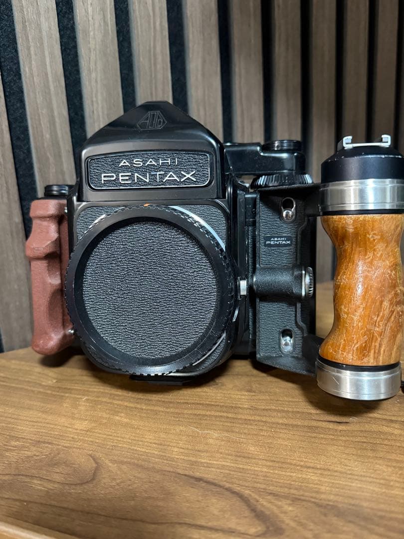 Asahi Pentax67フィルムカメラとフィルムセット