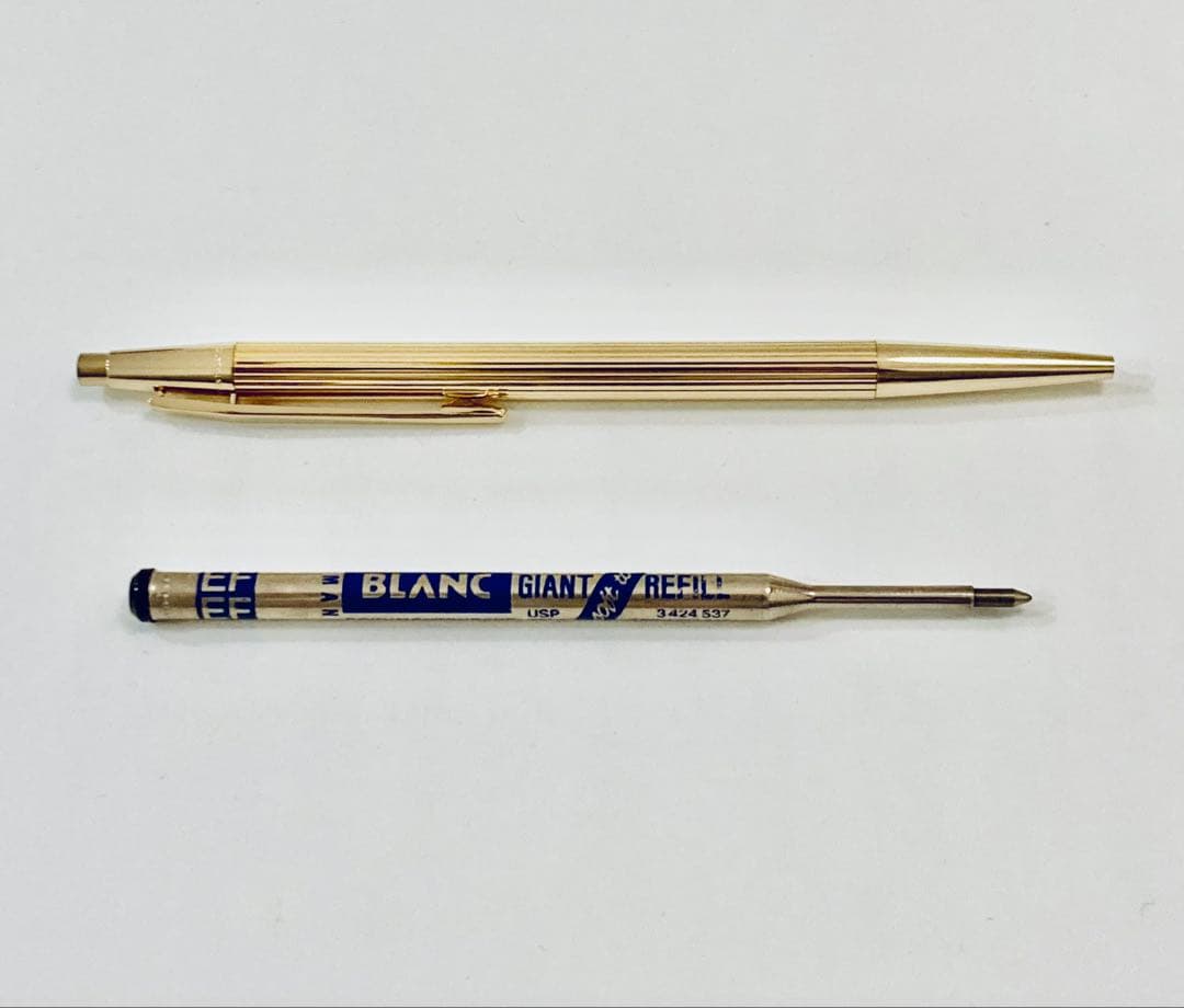 20金張り◆モンブラン高級ボールペン ノブレスゴールド MONTBLANC初期型