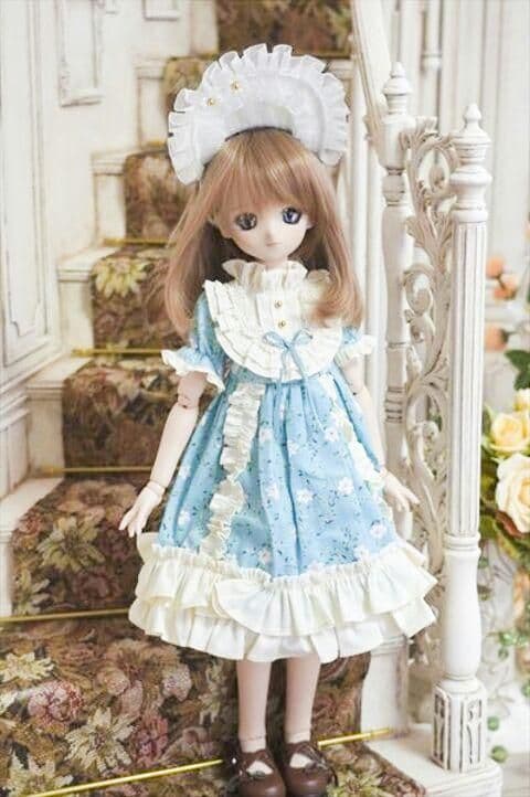 WR13　BJD　1/3　ドール 衣装　洋服 ワンピース　人形服　ハンドメイド