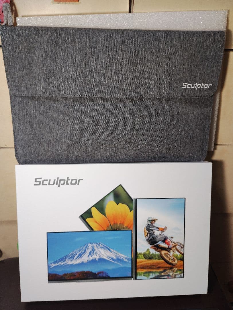 4K Sculptor モバイルディスプレイ MU140LA　モバイルモニター