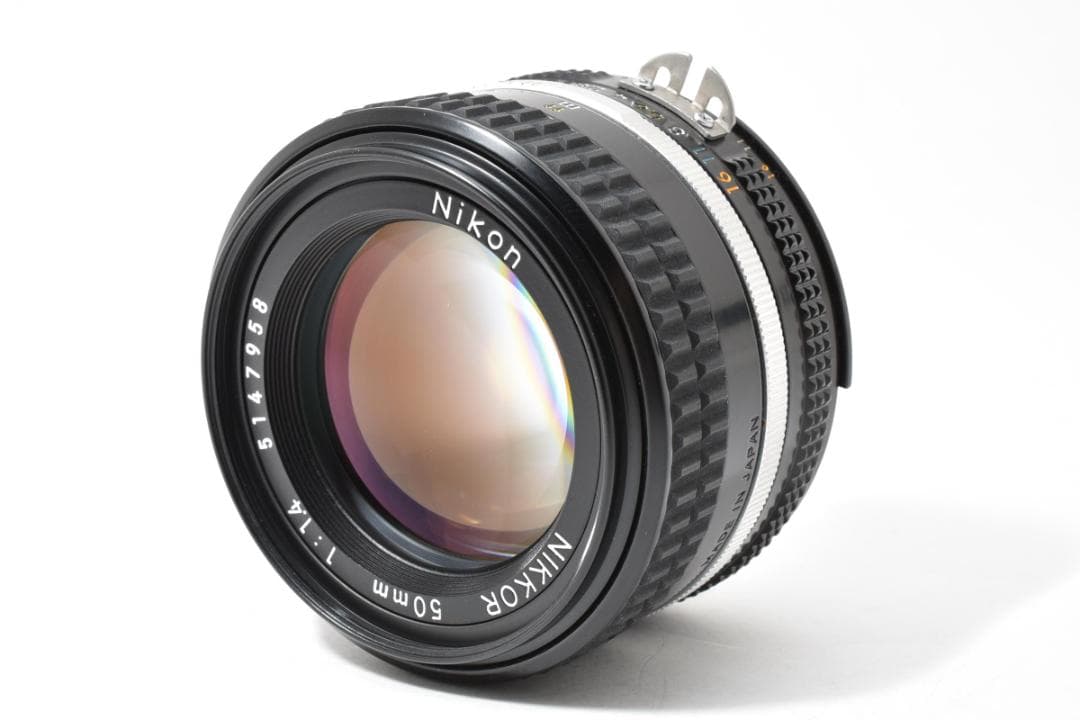 ニコン Nikon Ai-s Nikkor 50mm f/1.4 標準レンズ