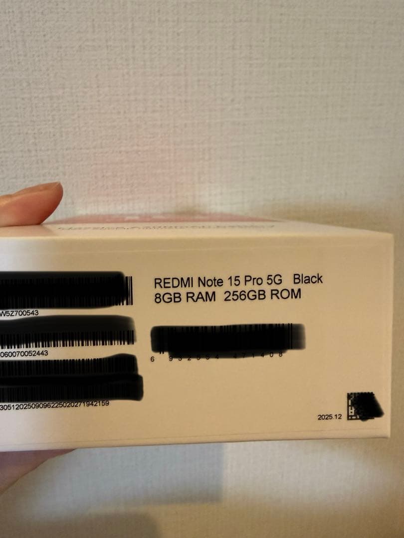 美品Xiaomi Redmi Note 15 Pro 5G 256GB高画質