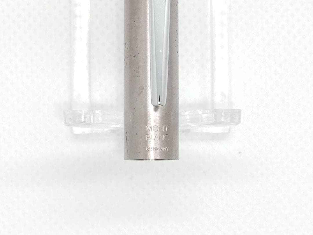モンブラン ノブレス 万年筆 シルバー EF 細字 ジャンク 部品取り 箱付き
