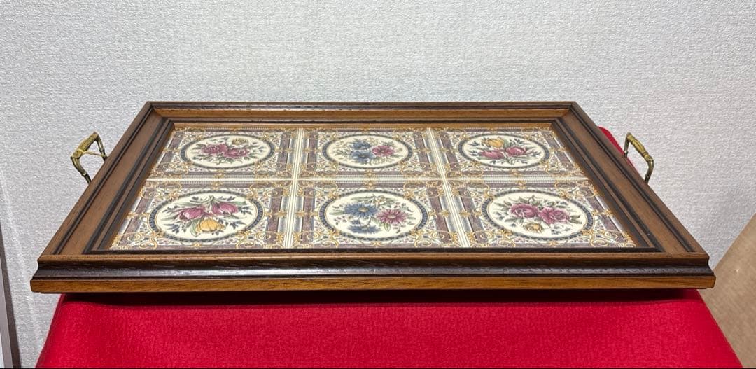 未使用　TILECRAFTS Victorian Tea Tray アンティーク