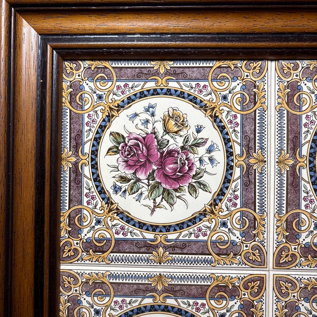 未使用　TILECRAFTS Victorian Tea Tray アンティーク