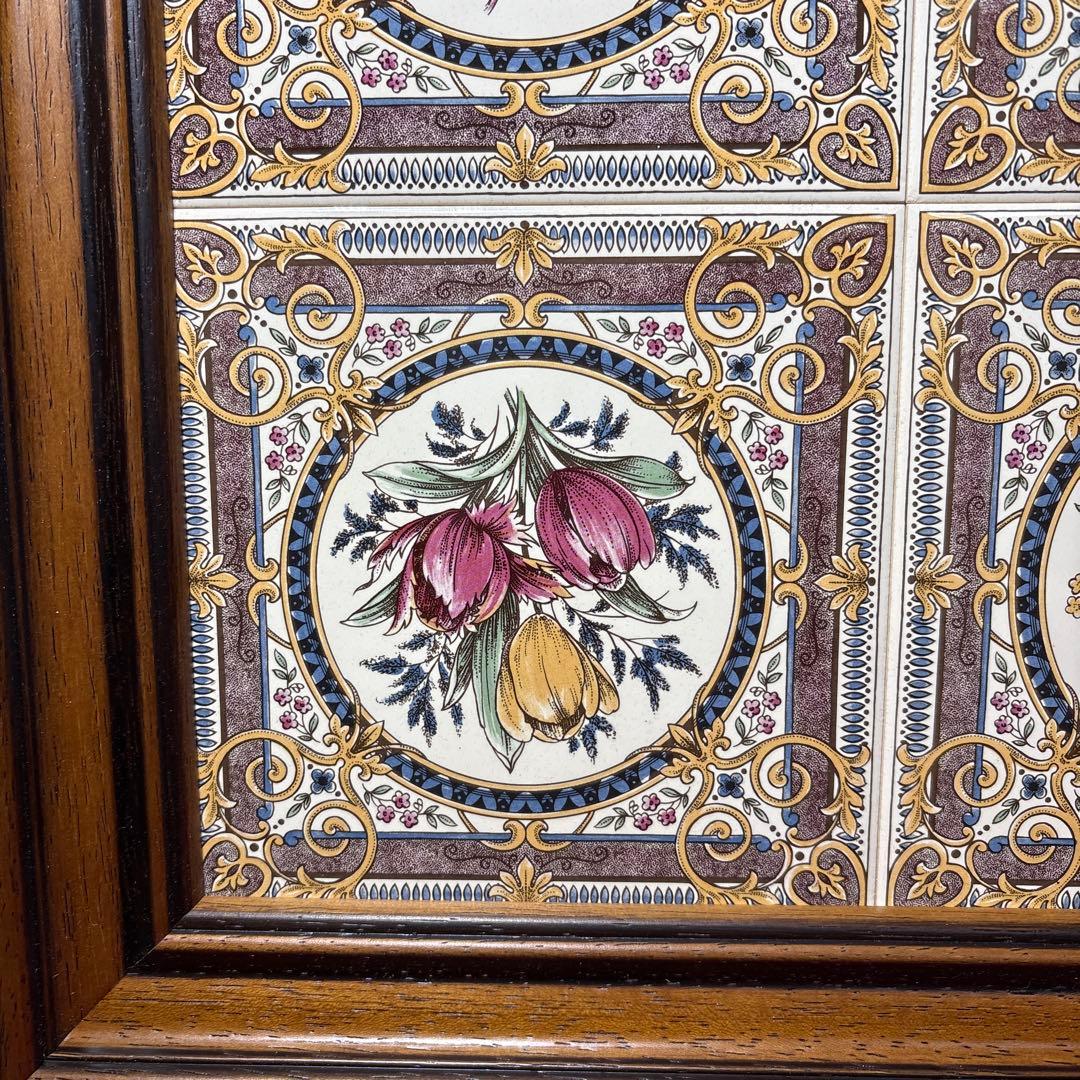 未使用　TILECRAFTS Victorian Tea Tray アンティーク